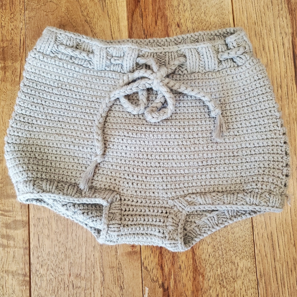 Ponponia knit bloomers 6-12 months